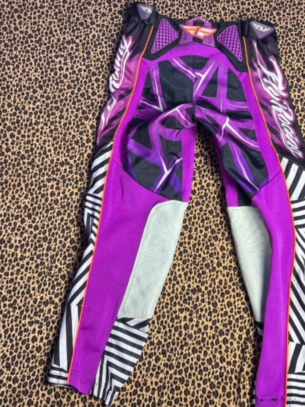 Fly Racing Evolution Motocross Purple pants - Picture 2 of 5